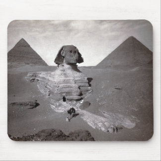 Alfombrilla De Ratón Gran Esfinge de la Necrópolis de Giza y las Pirámi