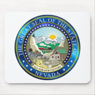 Alfombrilla De Ratón Gran foca del estado de Nevada