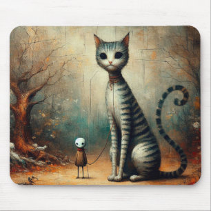 Alfombrilla De Ratón Gran gato