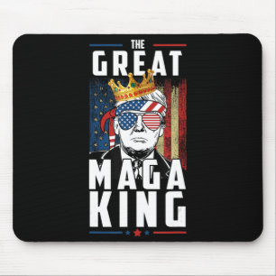 Alfombrilla De Ratón Gran MAGA Rey Trump Biden Política Ultra Mega P