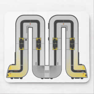 Alfombrilla De Ratón Gran Manchester Metrolink tram GMPTE Mblem