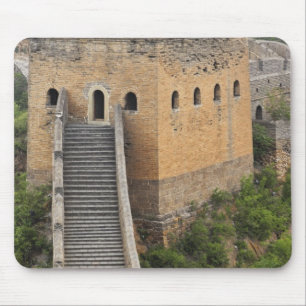 Alfombrilla De Ratón Gran Muralla de China en Jinshanling, China, Asia 