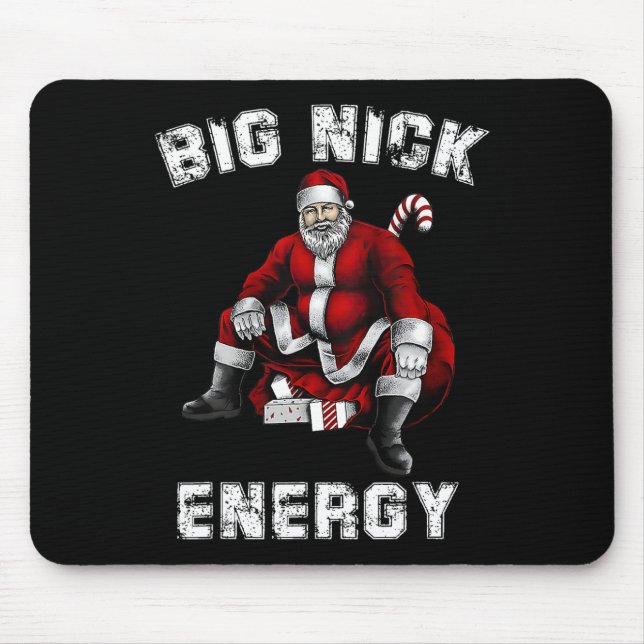 Alfombrilla De Ratón Gran Nick Energy Fun Santa Navidades (Frente)