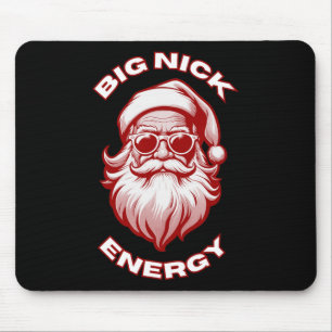 Alfombrilla De Ratón Gran Nick Energy Funny Santa Navidades 1