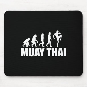 Alfombrilla De Ratón Gran regalo de la evolución del Muay Thai Kickboxi