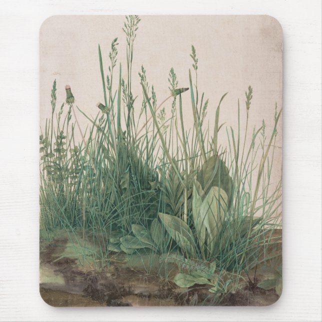 Alfombrilla De Ratón Gran trozo de turf (por Albrecht Dürer) (Frente)