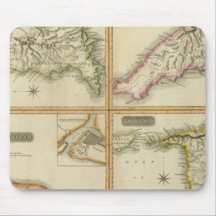 Alfombrilla De Ratón Granada, Tabago, Trinidad, Curacao