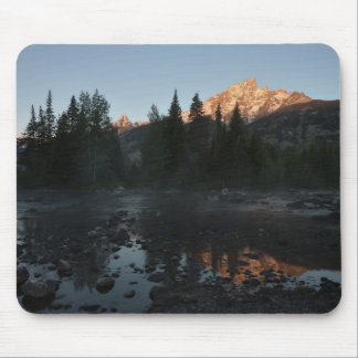 Alfombrilla De Ratón Grand Teton Sunrise en Cottonwood Creek