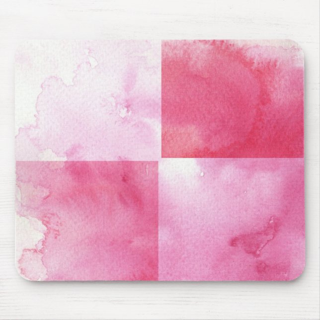 Alfombrilla De Ratón grandes banderas de la acuarela para su diseño (Frente)