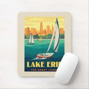 Alfombrilla De Ratón Grandes Lagos Lago Erie