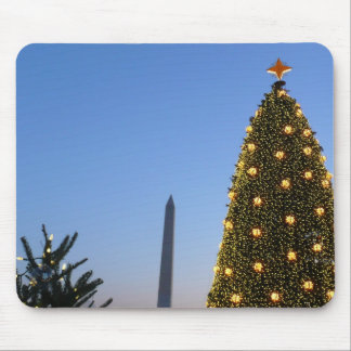 Alfombrilla De Ratón Grandes y pequeños árboles de Navidad en DC