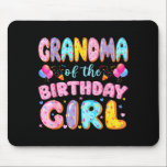 Alfombrilla De Ratón Grandma of the birthday girl sweet donut birthday<br><div class="desc">Grandma of the birthday girl sweet donut birthday party</div>