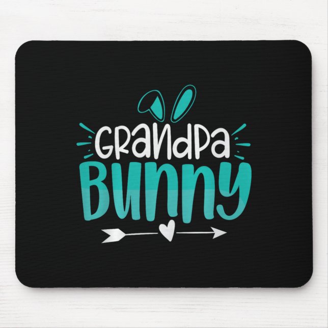 Alfombrilla De Ratón Grandpa Bunny Premium Tri-blend  (Frente)