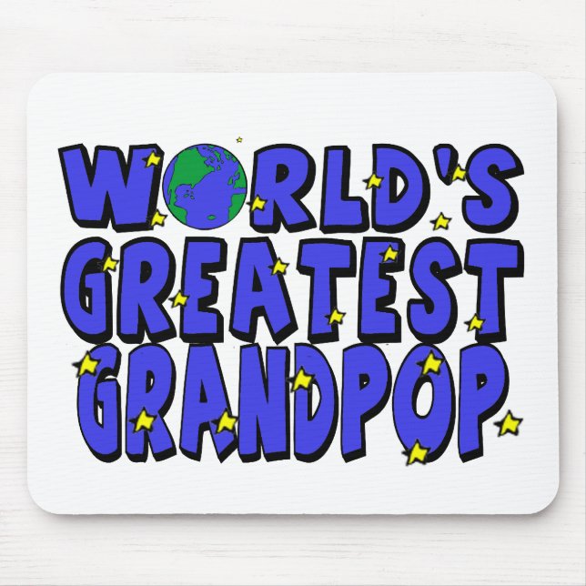 Alfombrilla De Ratón Grandpop más grande del mundo (Frente)