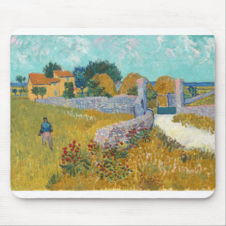 Alfombrilla De Ratón Granja Vincent van Gogh en Provenza, 1888
