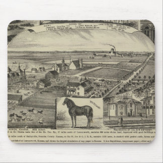 Alfombrilla De Ratón Granjas de Kansas