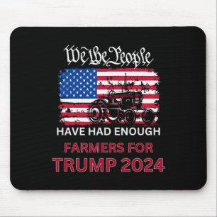 Alfombrilla De Ratón Granjeros Republicanos Por Trump 2024 Nosotros El