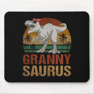 Alfombrilla De Ratón Grannysauro T Rex Dinosaurio Granny Saurus Retro M