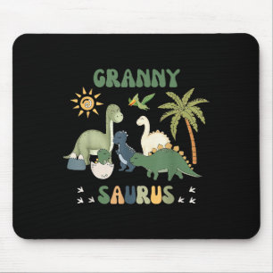 Alfombrilla De Ratón Grannysaurus T Rex Dinosaur Abuela Saurus Familia