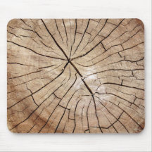 Grano de madera agrietado Mousepad