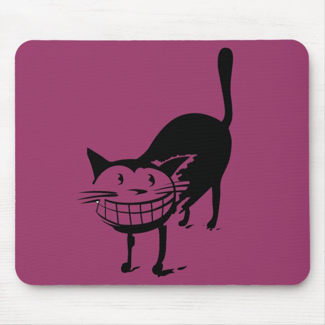 Alfombrilla De Ratón Grasando Gato (Frente)