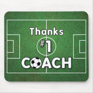 Alfombrilla De Ratón Grass Field, entrenador de fútbol
