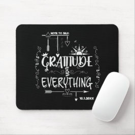 Alfombrilla De Ratón Gratitude Chalkboard 🖱