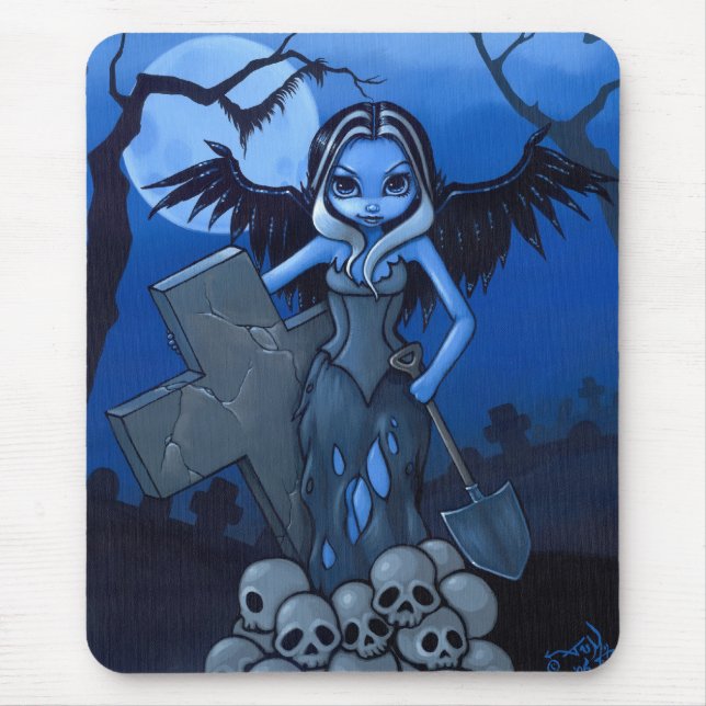 Alfombrilla De Ratón "Gravedigger" Mousepad (Frente)