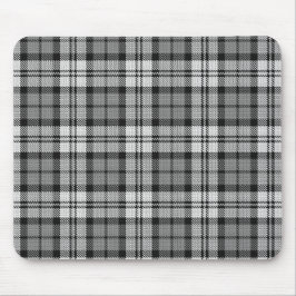 Alfombrilla De Ratón Gray Blackwatch Tartan Plaid Design