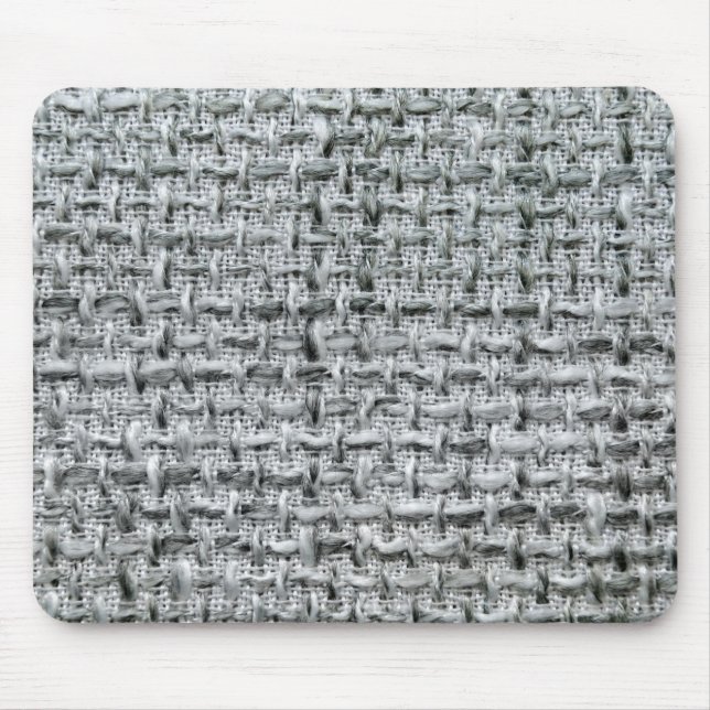 Alfombrilla De Ratón Gray Burlap (Frente)