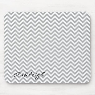 Alfombrilla De Ratón Gray Chevron