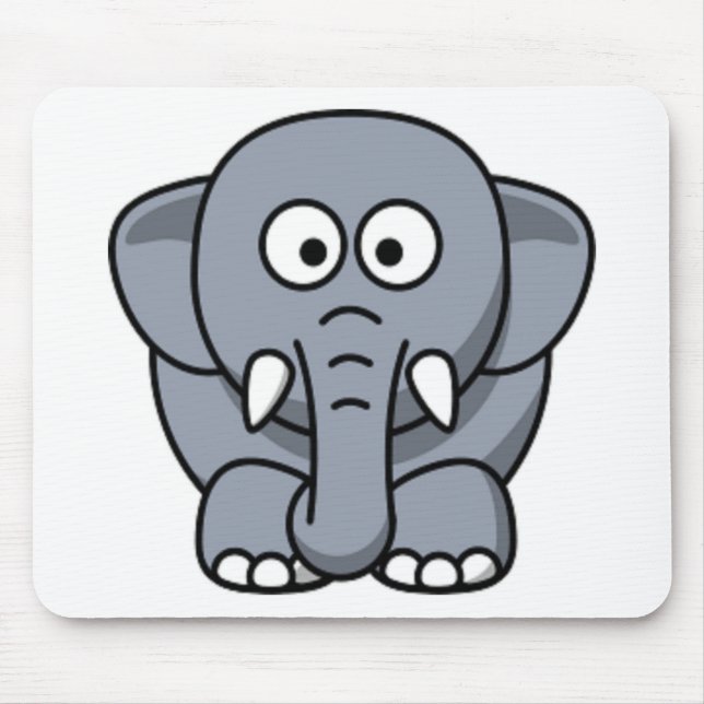 ALFOMBRILLA DE RATÓN GRAY ELEPHANT (Frente)