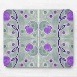 Alfombrilla De Ratón Gray Globes Blanket Mousepad