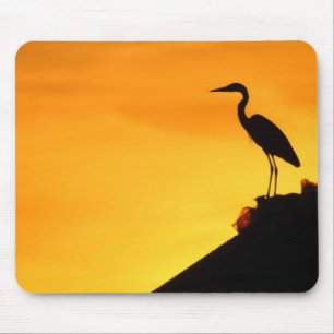 Alfombrilla De Ratón Gray Heron