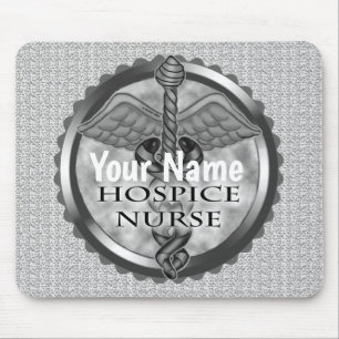 Alfombrilla De Ratón Gray Hospice Nurse mousepad
