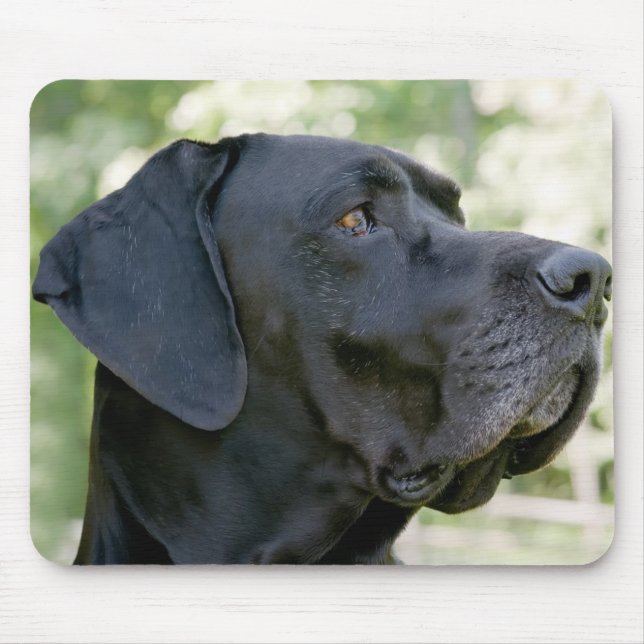 Alfombrilla De Ratón Great dane Mousepad (Frente)