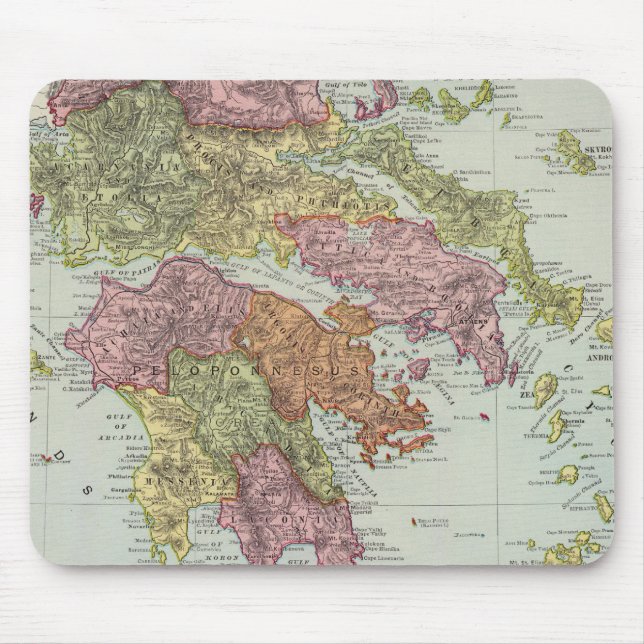 Alfombrilla De Ratón Grecia 4 (Frente)