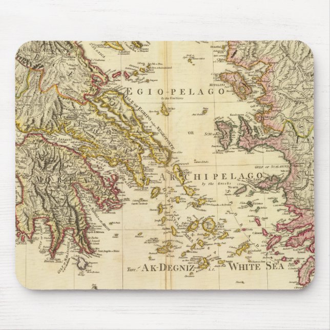 Alfombrilla De Ratón Grecia, Anadoli (Frente)