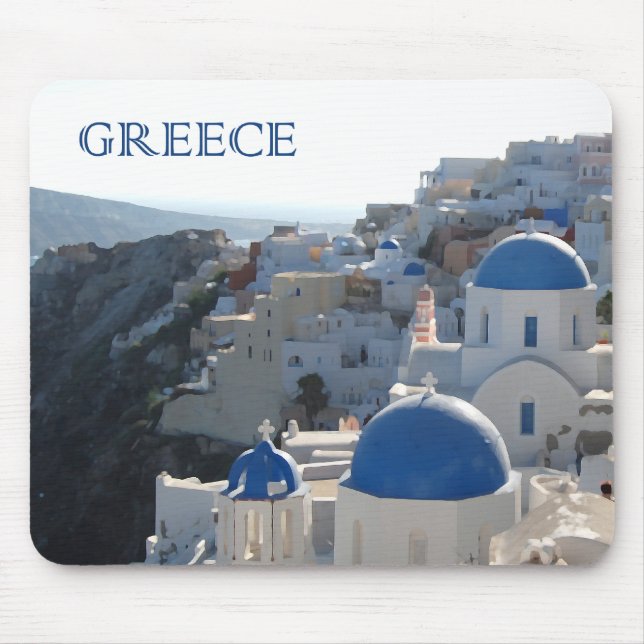 Alfombrilla De Ratón Grecia Mousepad (Frente)
