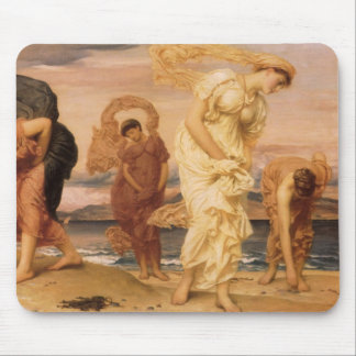 Alfombrilla De Ratón Greek Girls Picking Up Pebbles By Lord Leighton