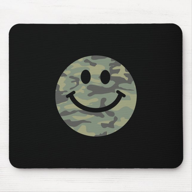 Alfombrilla De Ratón Green Camo Face (Frente)