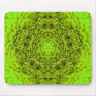 ALFOMBRILLA DE RATÓN GREEN DAHLIA FLOWER PETALS