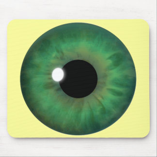 Alfombrilla De Ratón Green Eye Iris Personalizado Guay Mousepad Mousema