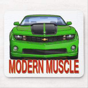 Alfombrilla De Ratón GREEN_FRONT_CAMARO.png