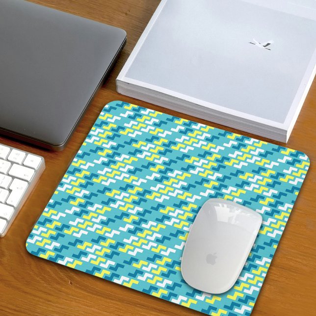 Alfombrilla De Ratón Green Geometric Pattern Mouse Pad (Subido por el creador)