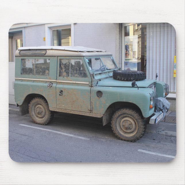Alfombrilla De Ratón Green Land Rover (Frente)