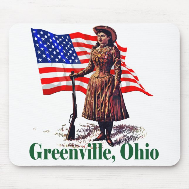 Alfombrilla De Ratón Greenville, Ohio (Frente)