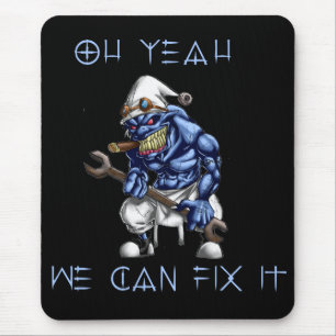 Alfombrilla De Ratón Gremlin Fix It Mousepad