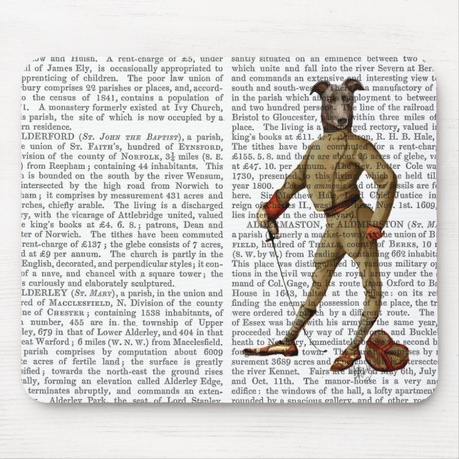 Alfombrilla De Ratón Greyhound Fencer Dark Full 2 (Frente)