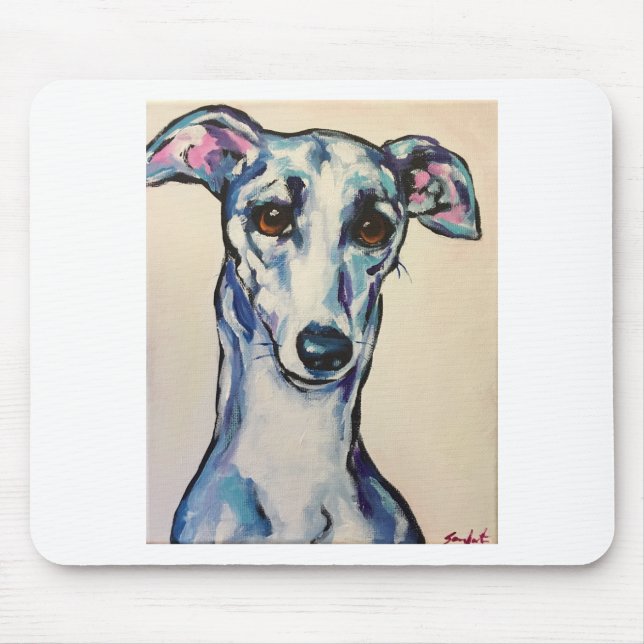 Alfombrilla De Ratón Greyhound italiano (Frente)